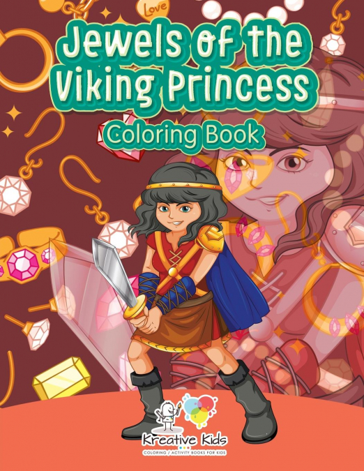 Jewels of the Viking Princess Coloring Book