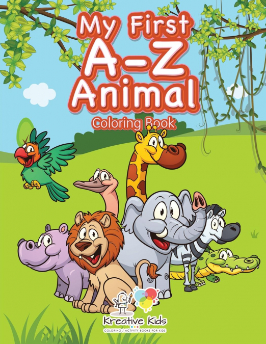 My First A-Z Animal Coloring Book