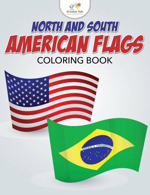 North and South American Flags Coloring Book