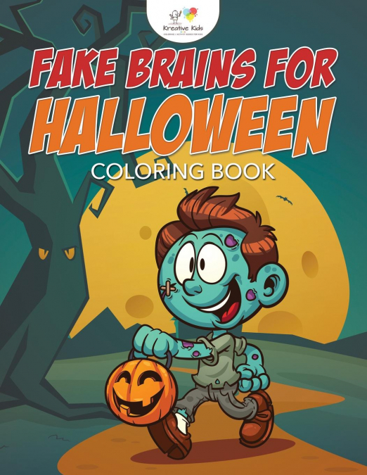 Fake Brains for Halloween Coloring Book