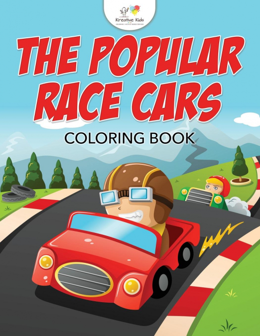 The Popular Race Cars Coloring Book