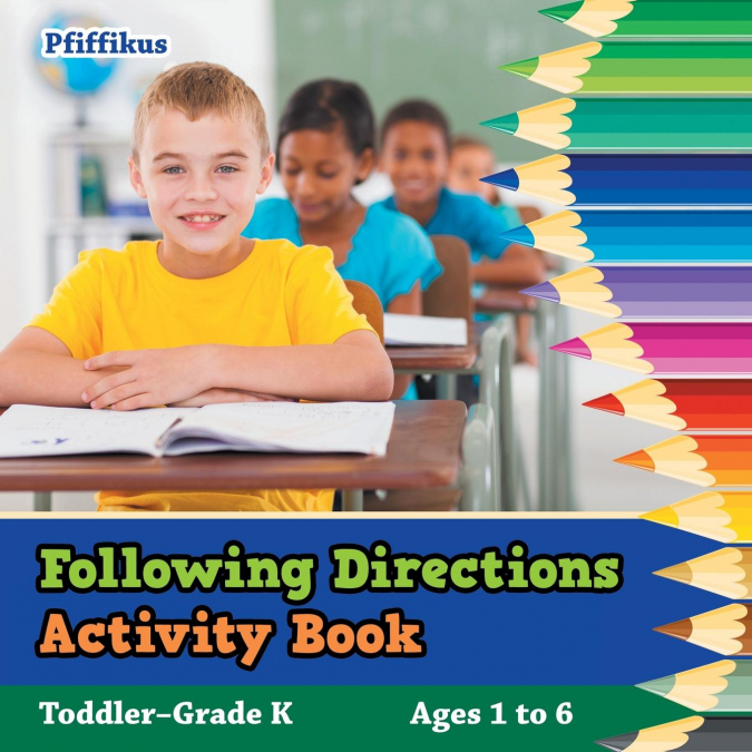 Following Directions Activity Book | Toddler-Grade K - Ages 1 to 6
