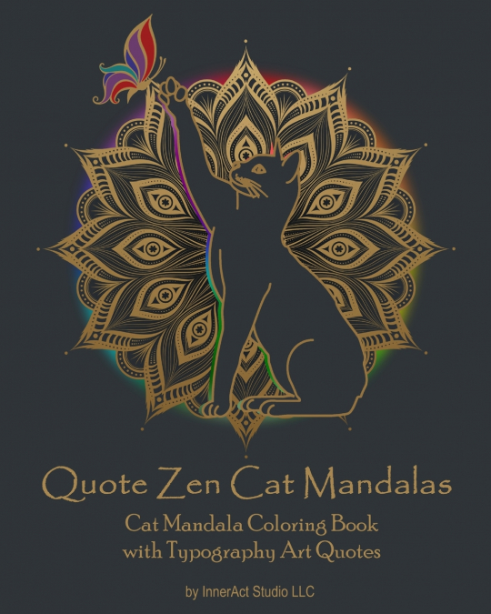 Quote Zen Cat Mandalas