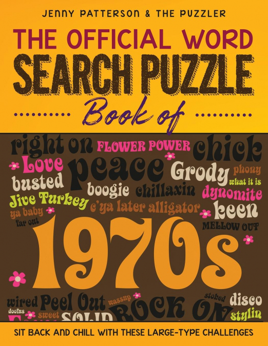 THE OFFICIAL WORD SEARCH PUZZLE BOOK OF THE 1970's
