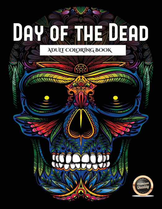 Adult Coloring Book (Day of the Dead)