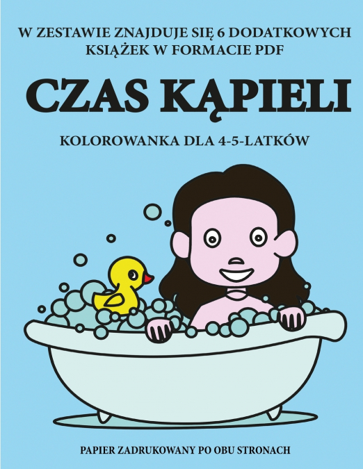 Kolorowanka dla 4-5-latków (Czas kąpieli)
