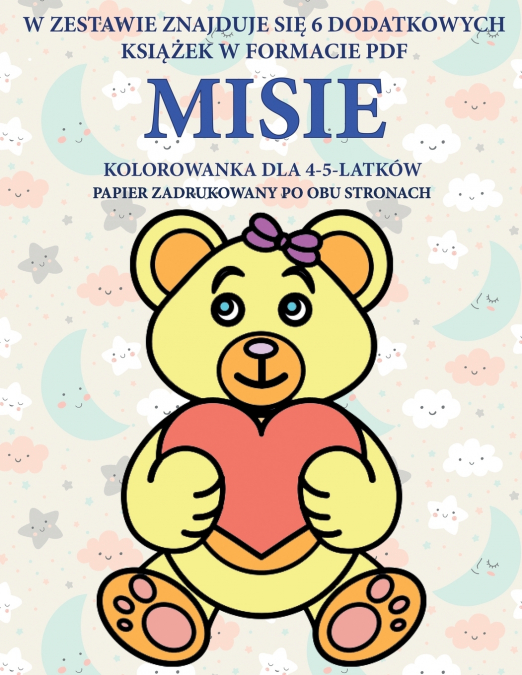 Kolorowanka dla 4-5-latków (Misie)