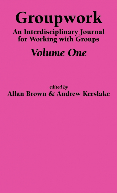 Groupwork Volume One