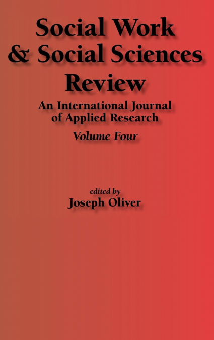 Social Work & Social Sciences Review Volume 4