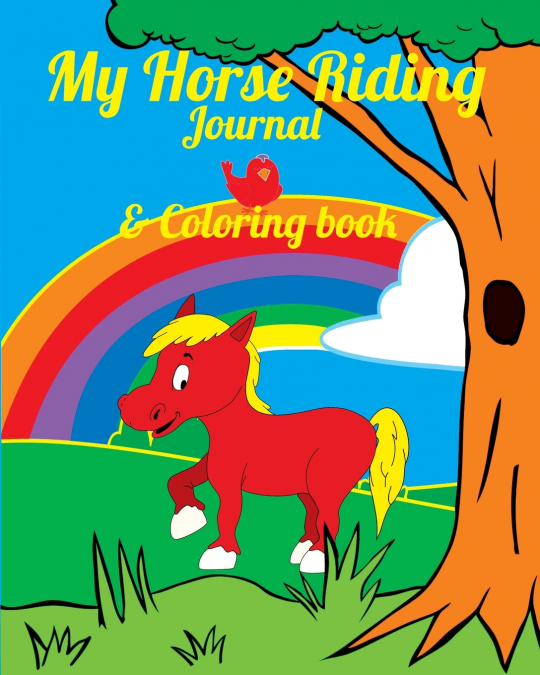 My Horse Riding Journal & Coloring Book