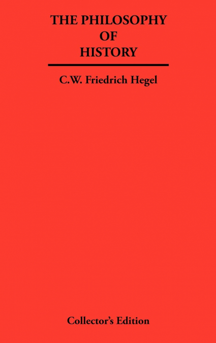 The Philosophy of History