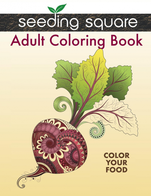 Seeding Square Adult Coloring Book