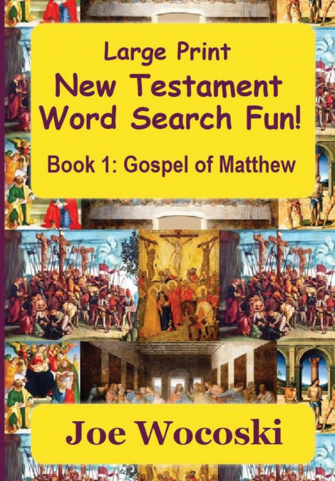 Large Print New Testament Word Search Fun Book 1