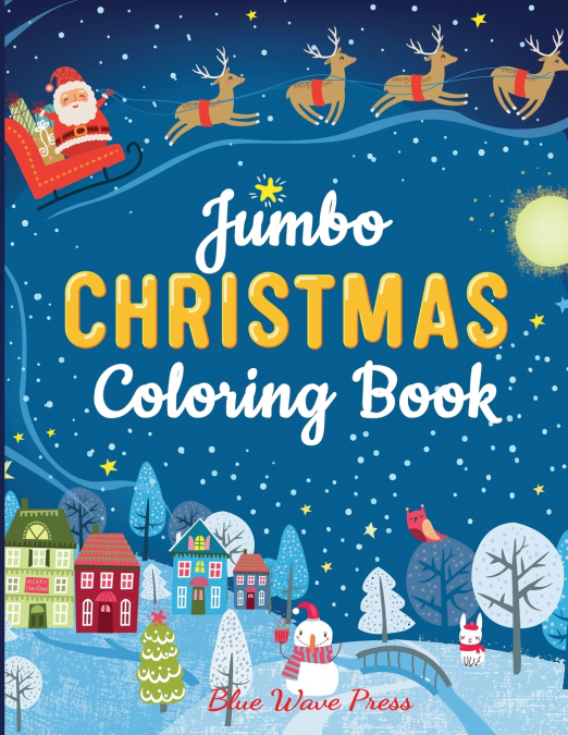 Jumbo Christmas Coloring Book