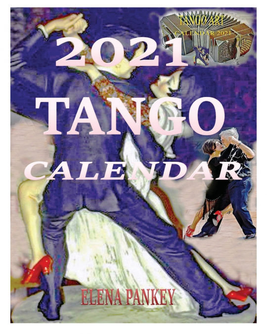 Calendar 2021. Tango
