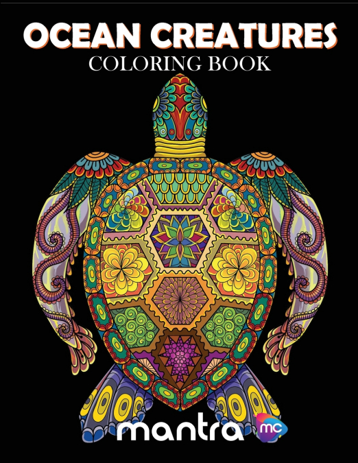 Ocean Creatures Coloring Book