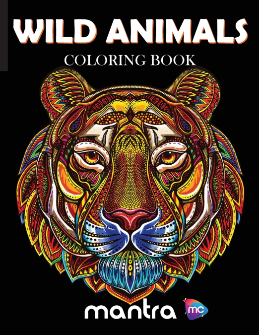 Wild Animals Coloring Book