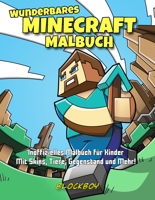 Wunderbares Minecraft-Malbuch