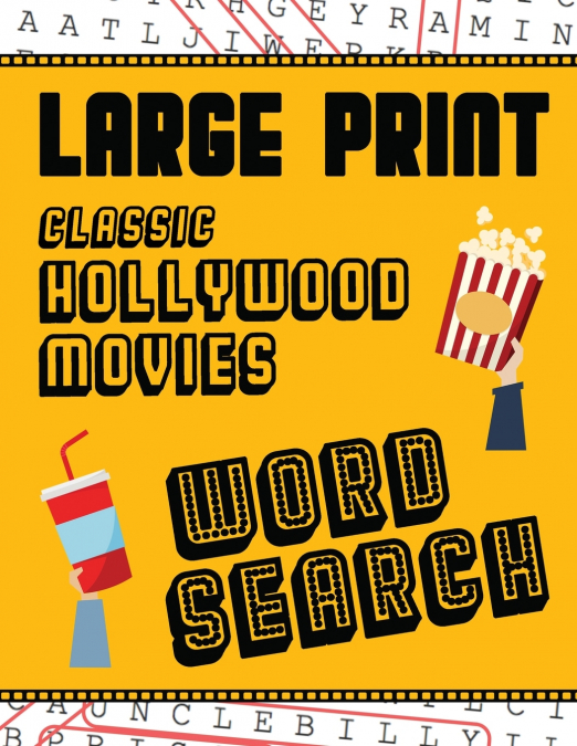 Large Print Classic Hollywood Movies Word Search
