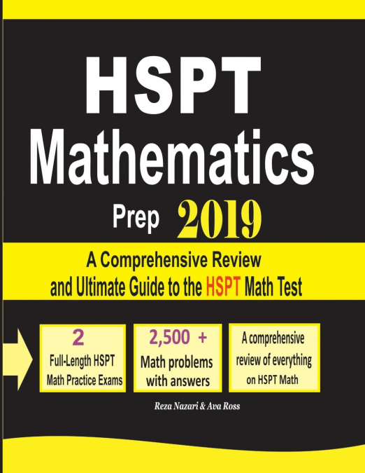 HSPT Mathematics Prep 2019
