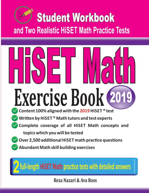 HiSET Math Exercise Book