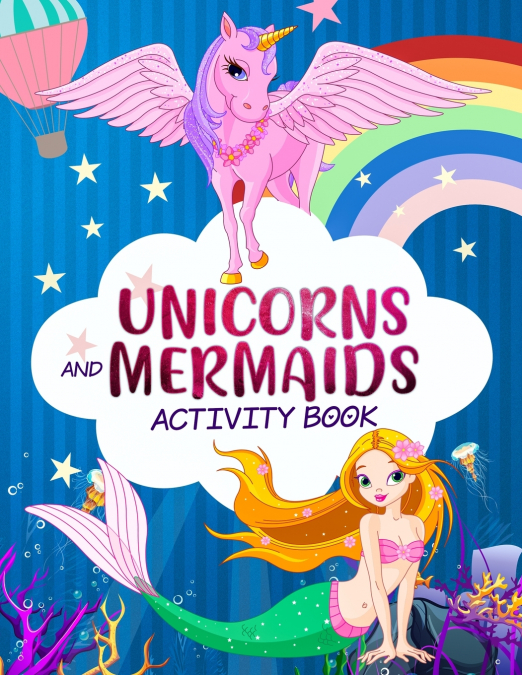 Mermaid Unicorn Activity Workbook