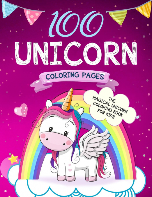 Jumbo Unicorn Coloring Book