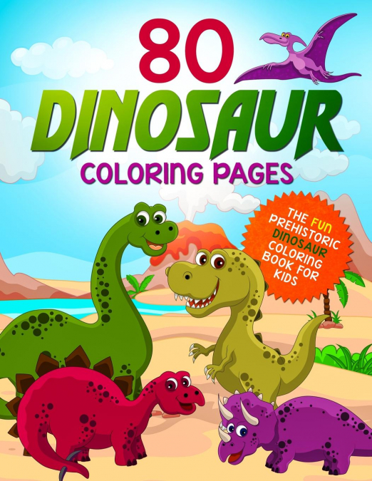 Jumbo Dinosaur Coloring Book