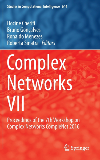 Complex Networks VII