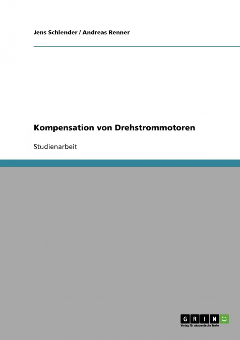 Kompensation von Drehstrommotoren
