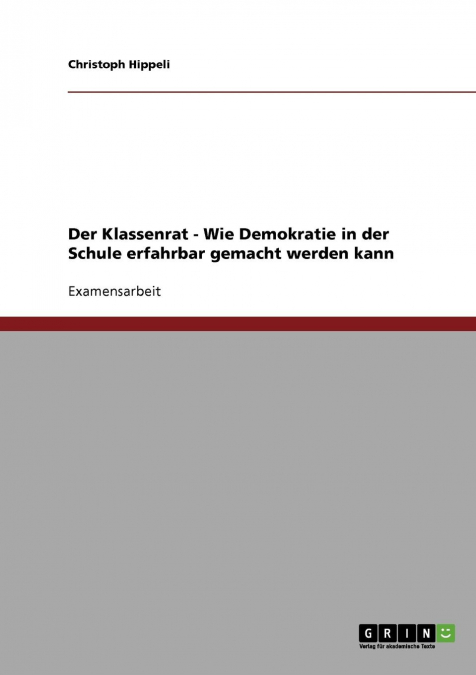Der Klassenrat