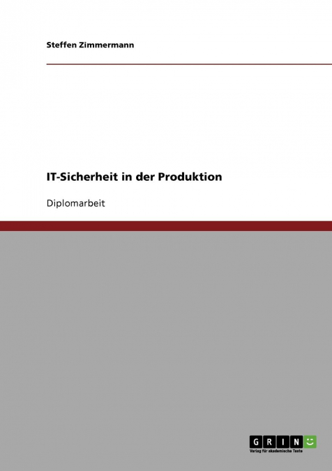 IT-Sicherheit in der Produktion