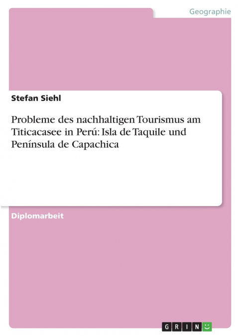 Probleme des nachhaltigen Tourismus am Titicacasee in Perú