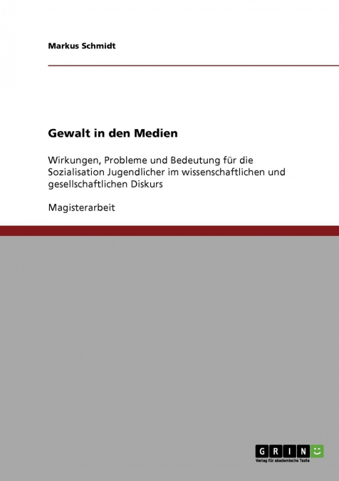 Gewalt in den Medien