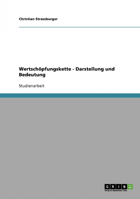 Wertschöpfungskette