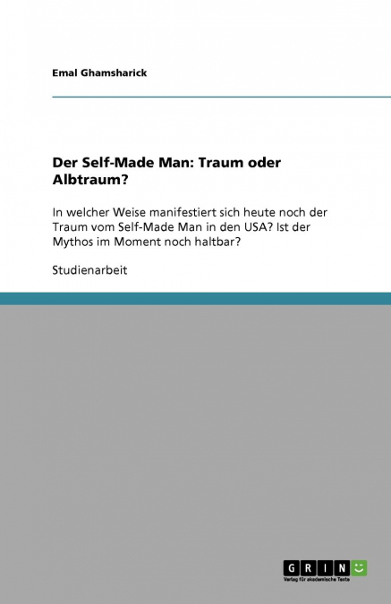 Der Self-Made Man