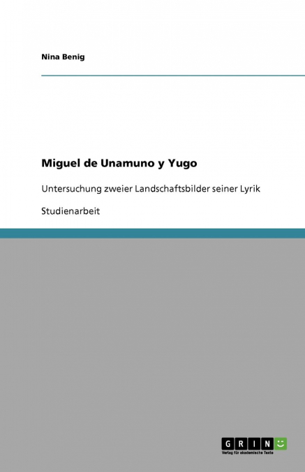 Miguel de Unamuno y Yugo