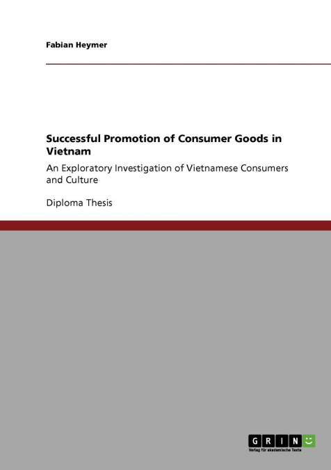 Successful Promotion of Consumer Goods in Vietnam