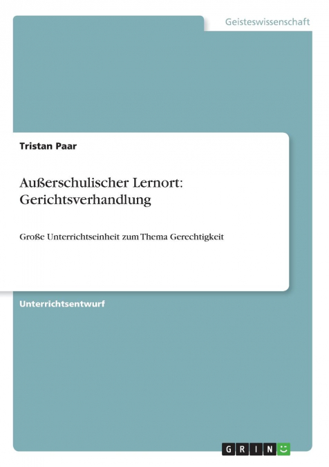 Außerschulischer Lernort