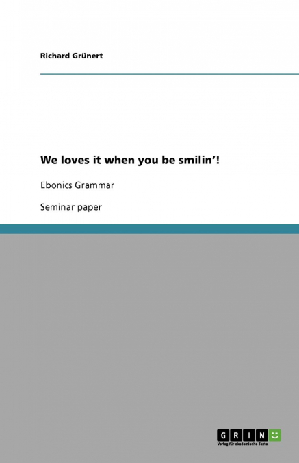 We loves it when you be smilin'!