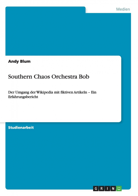 Southern Chaos Orchestra Bob