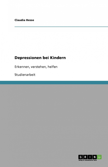 Depressionen bei Kindern