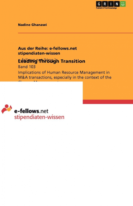 Leading Through Transition