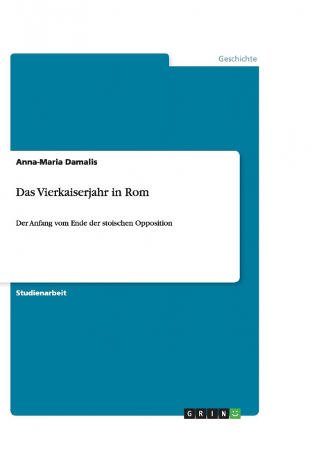 Das Vierkaiserjahr in Rom