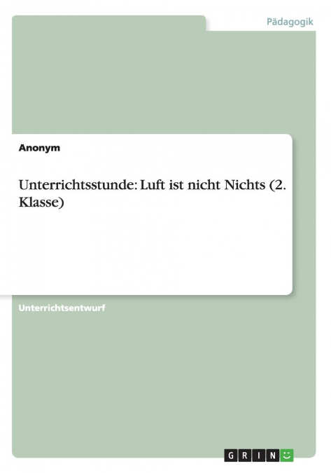Unterrichtsstunde