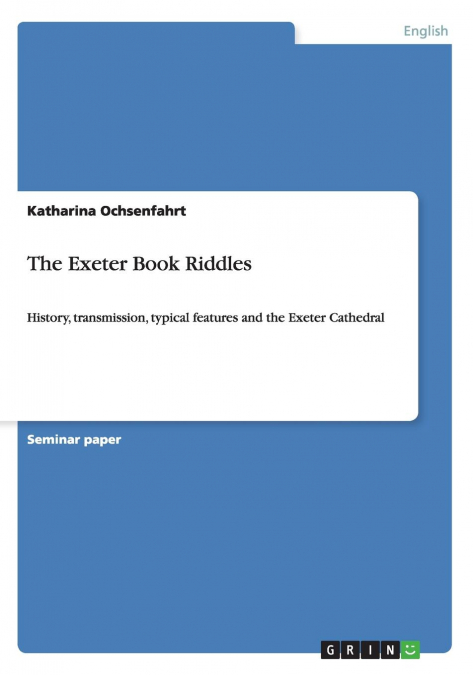 The Exeter Book Riddles