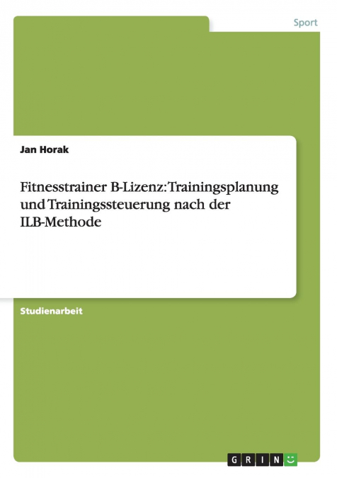 Fitnesstrainer B-Lizenz