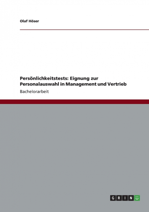 Persönlichkeitstests