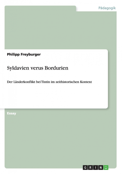 Syldavien verus Bordurien