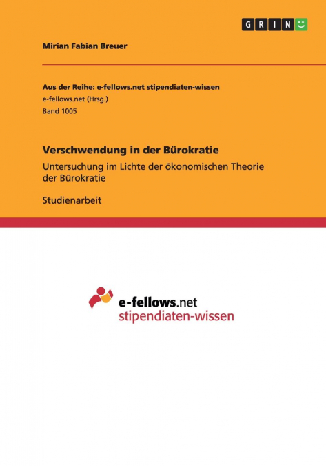 Verschwendung in der Bürokratie